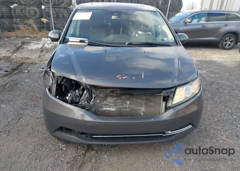 2014 Honda Odyssey Ex-L from USA, damaged, VIN 5FNRL5H65EB012609